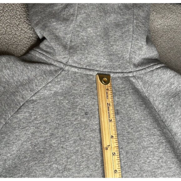 Jordan Hoodie Mens Large Gray Fleece Lined Pullover Jumpman Logo Basketball Nike - Picture 9 of 10